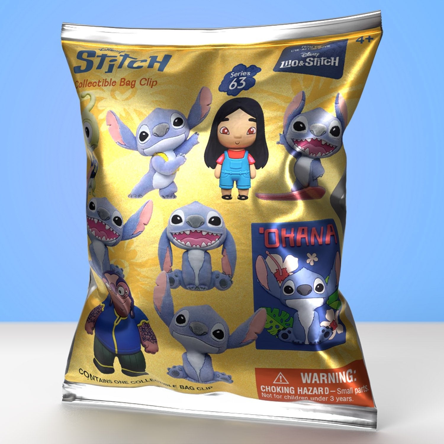 Disney Lilo & Stitch Movie Blind Bag Mystery Bag Clip - GeekCore