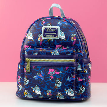 Loungefly x Disney Aladdin The Genie Transformations AOP Mini Backpack - GeekCore