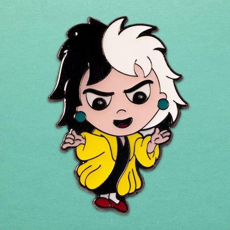 Loungefly x Disney Villains Cruella De Vil Enamel Pin - GeekCore