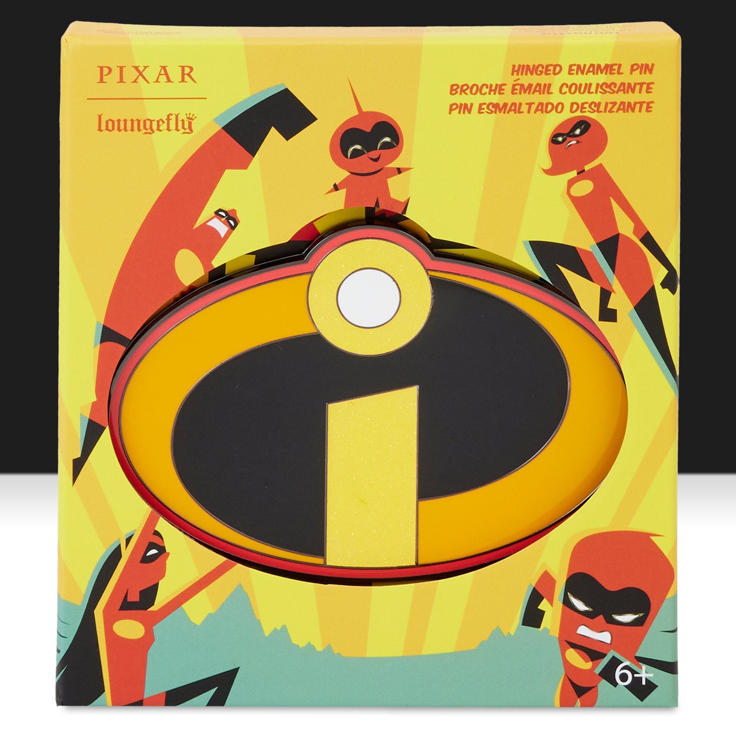 Loungefly x Pixar The Incredibiles 20th Anniversary Hinged 3