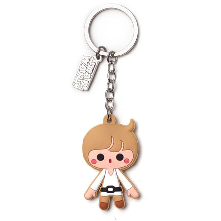 Star Wars Luke Skywalker Rubber Key Chain - GeekCore
