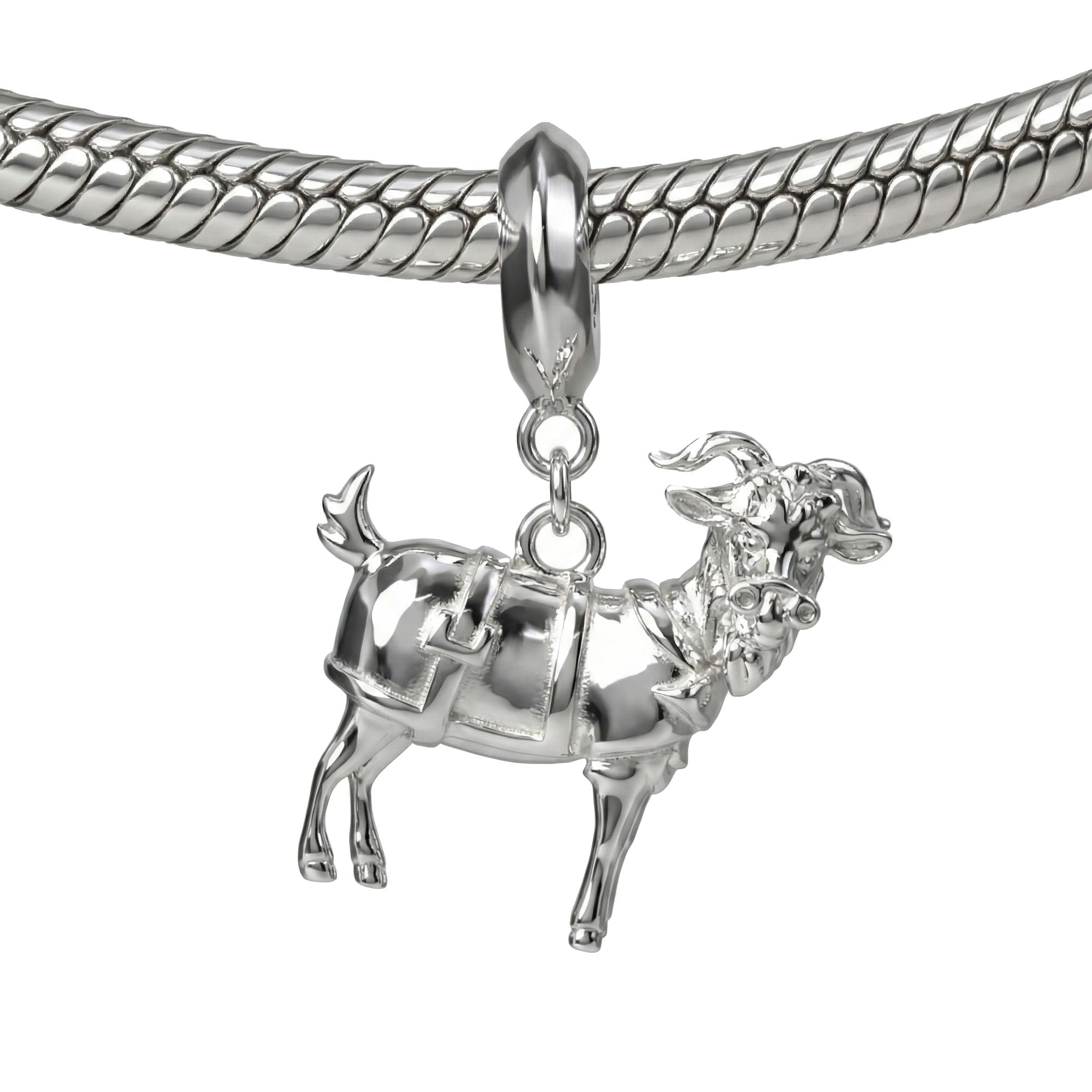 Wicked: For Good Doctor Dillamond Sterling Silver Slider Charm - GeekCore