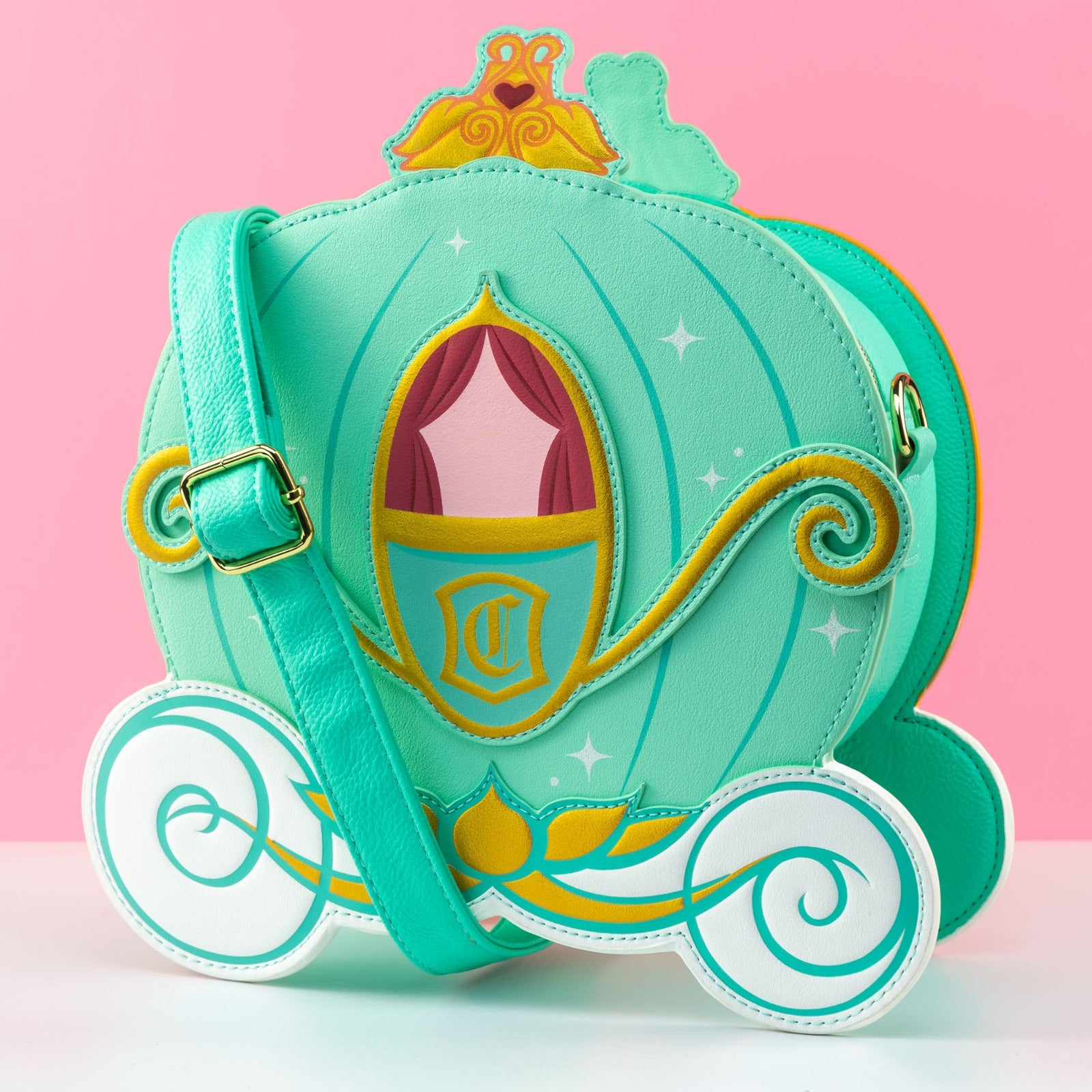 Loungefly x Disney Cinderella Carriage (Pumpkin Coach) Crossbody Bag
