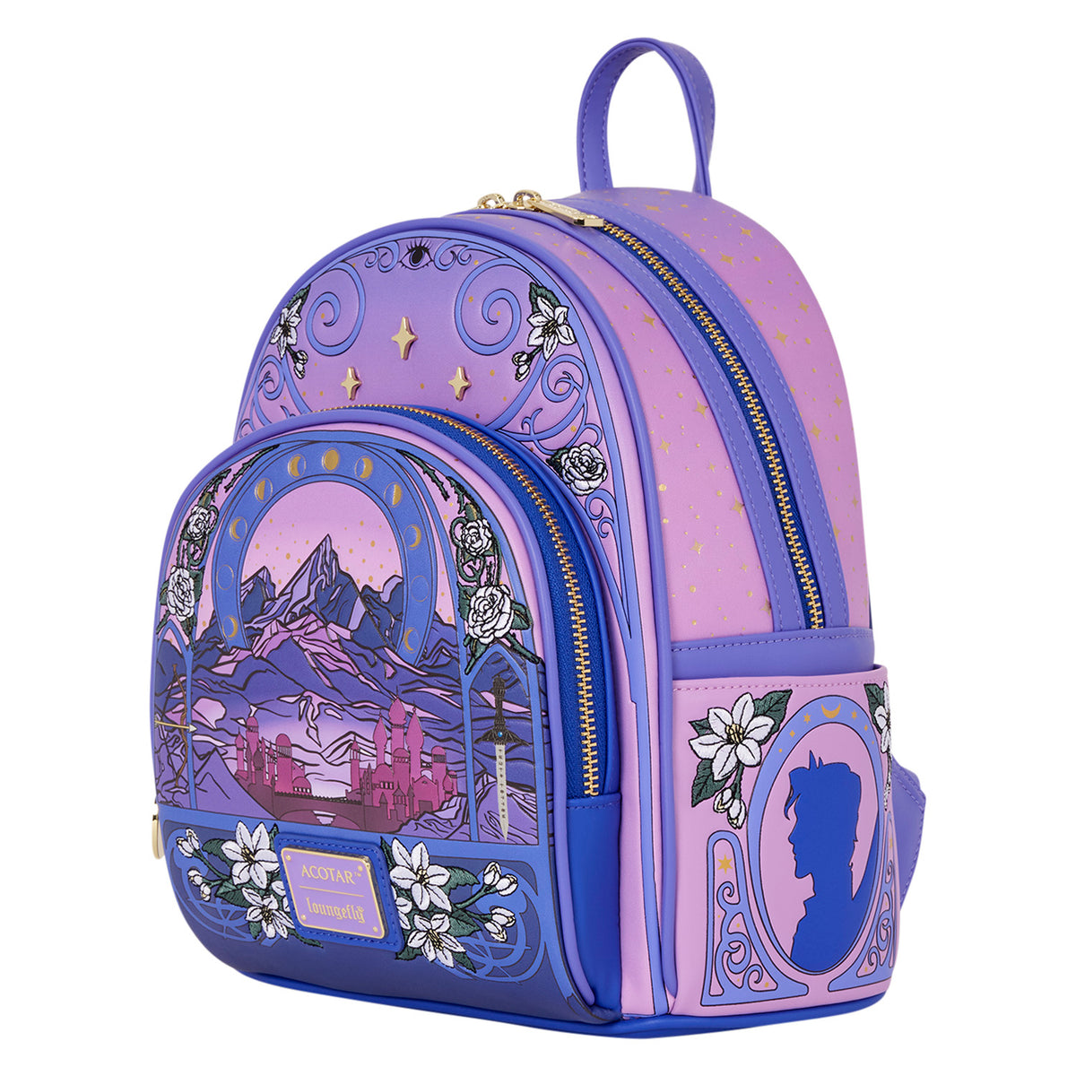 Loungefly x ACOTAR Night Court Ramiel Mountain Mini Backpack