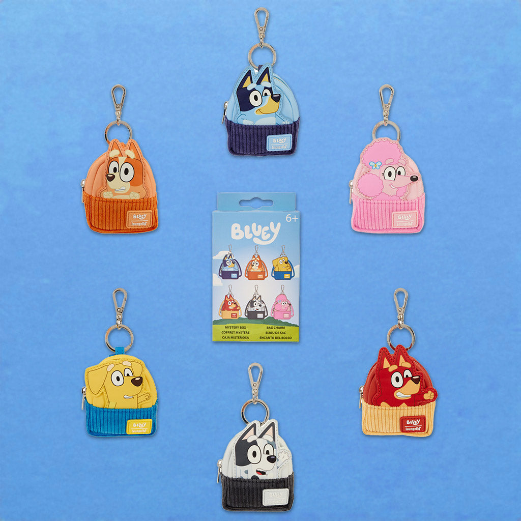 Loungefly x Bluey Mystery Mini Backpack Bag Charms