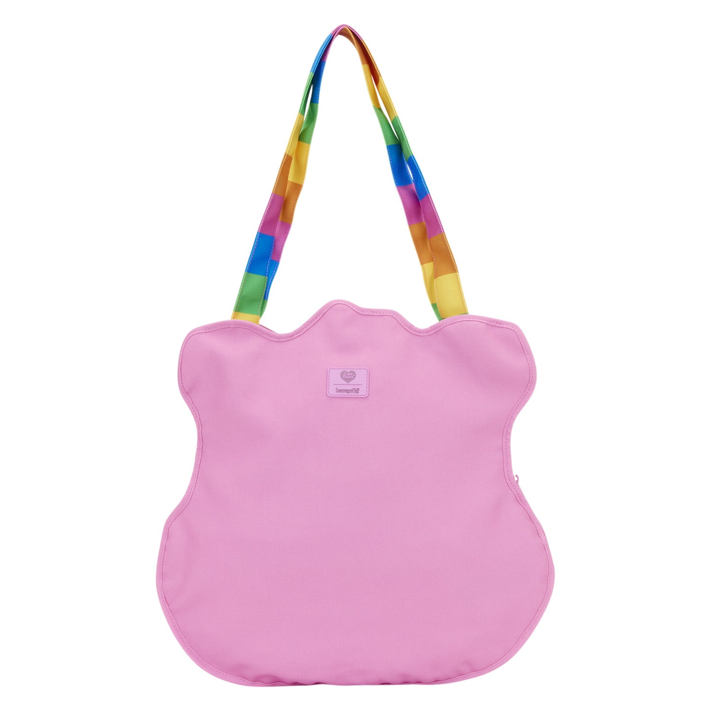 Loungefly x Care Bears Cheer Bear Large Canvas Tote Bag