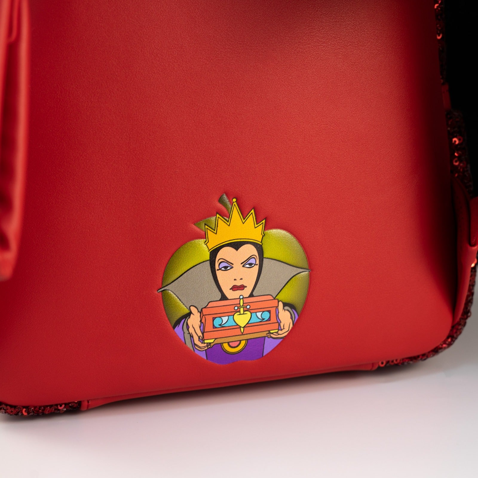 Loungefly x Disney Villains Snow White Evil Queen Snow Globe Mini Backpack