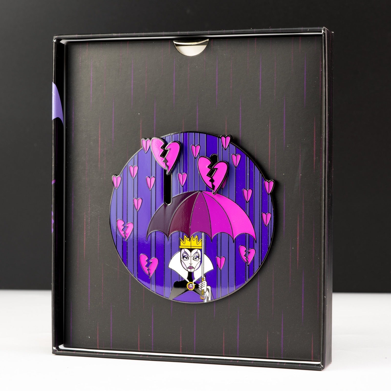 Loungefly x Disney Villains Curse Your Hearts 3 Inch Sliding Pin