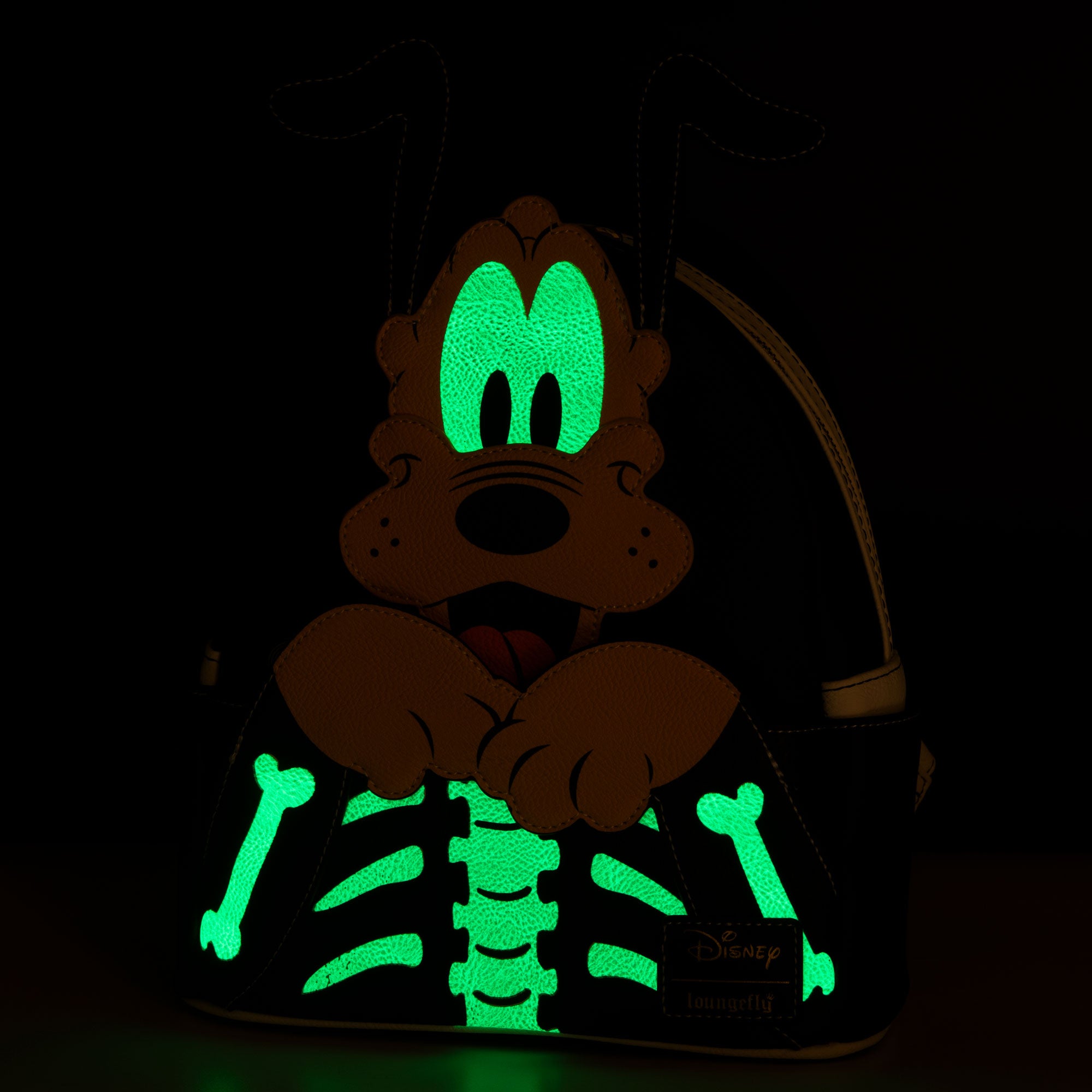 Loungefly x Disney Pluto Skeleton Cosplay Mini Backpack