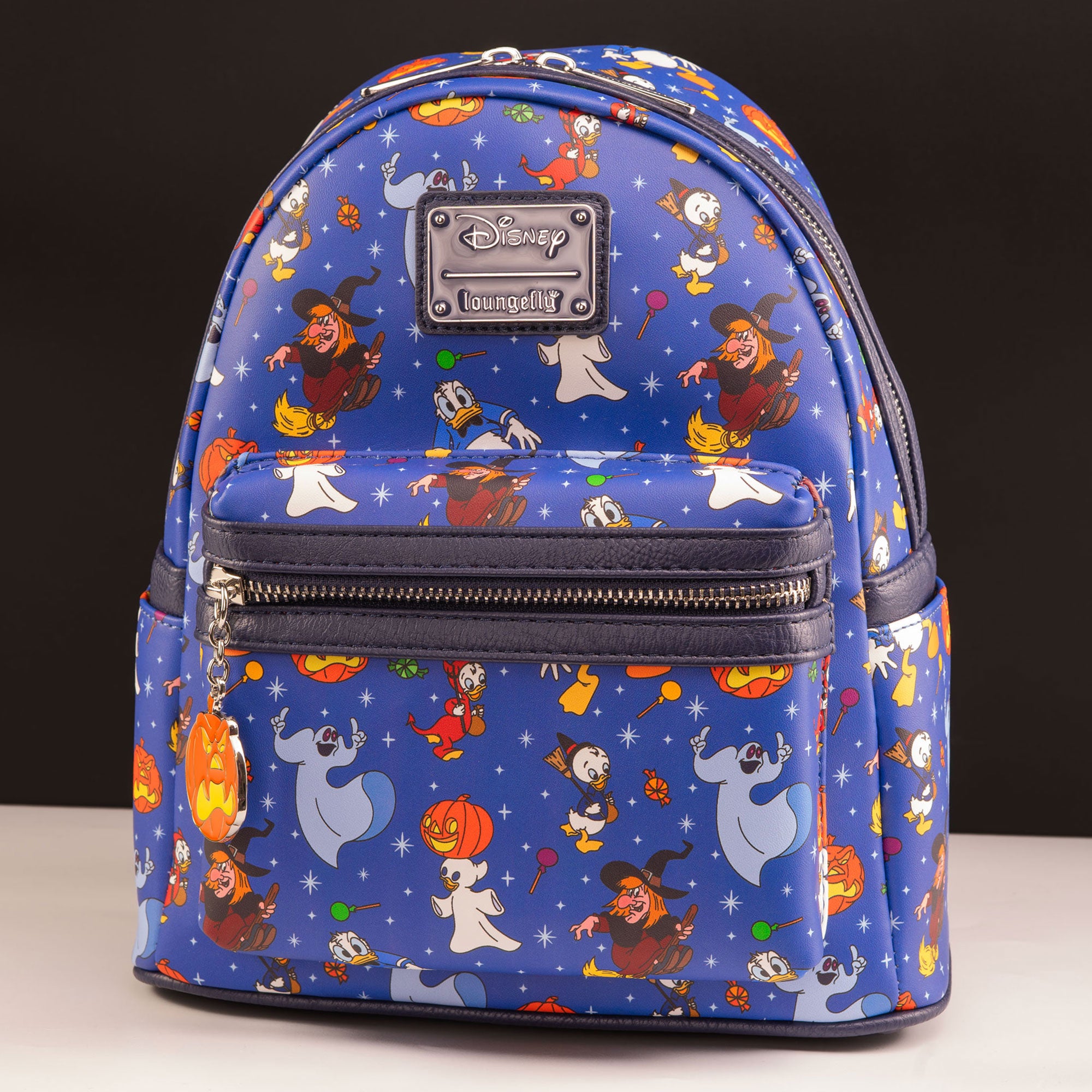 Loungefly x Disney Donald Duck Trick or Treat Halloween Print Mini Backpack