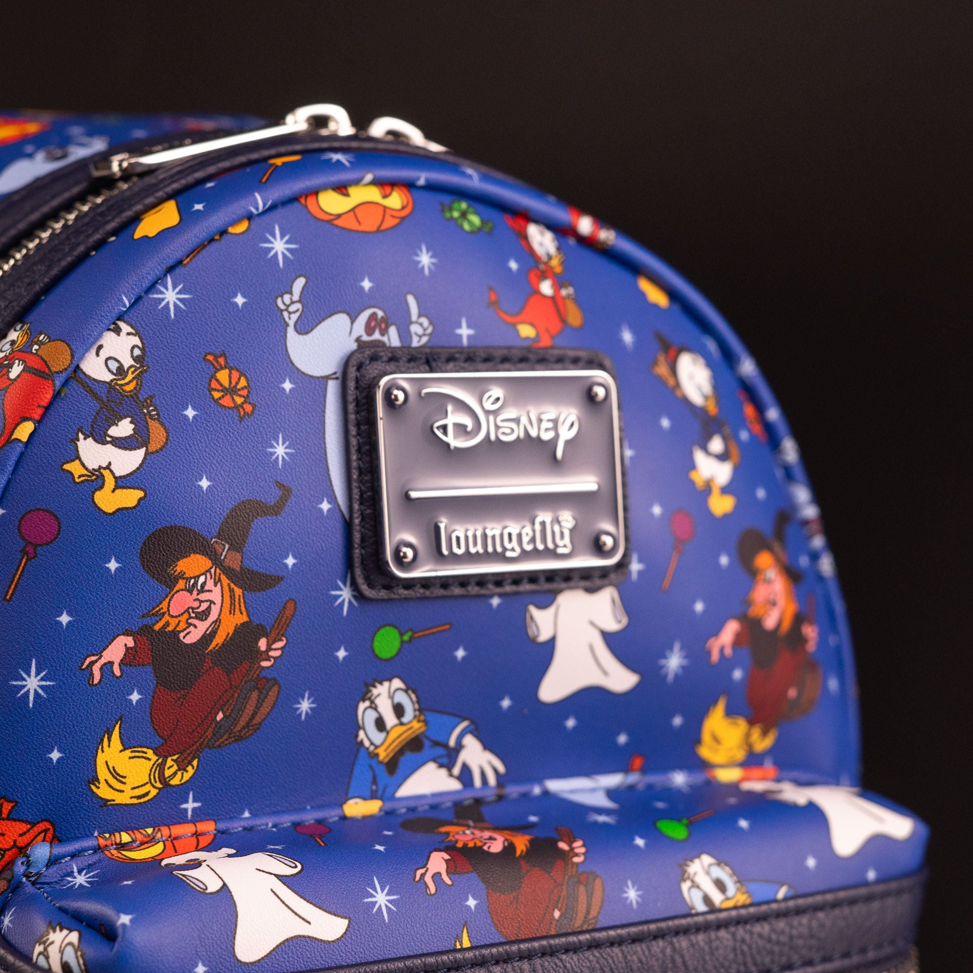 Loungefly x Disney Donald Duck Trick or Treat Halloween Print Mini Backpack