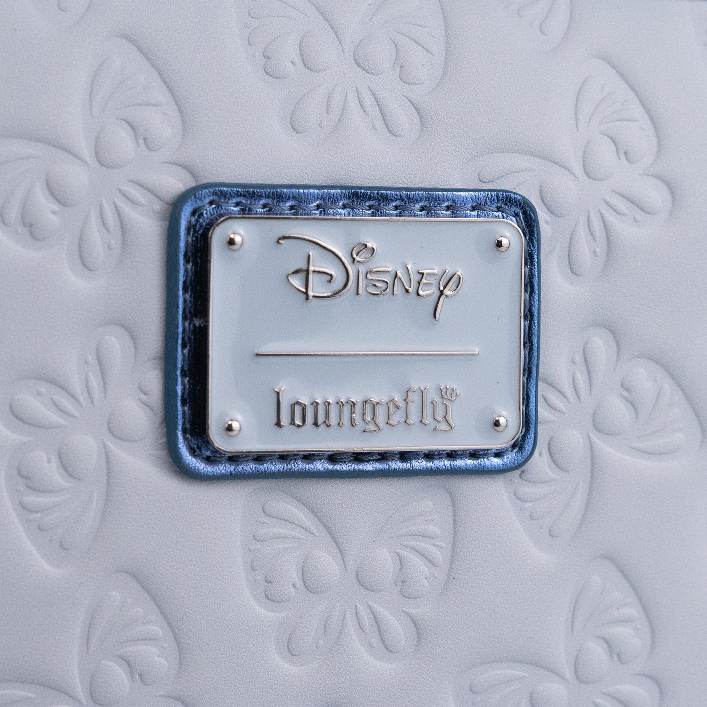 Loungefly x Disney Minnie Mouse Blue Butterfly Crossbody Handbag