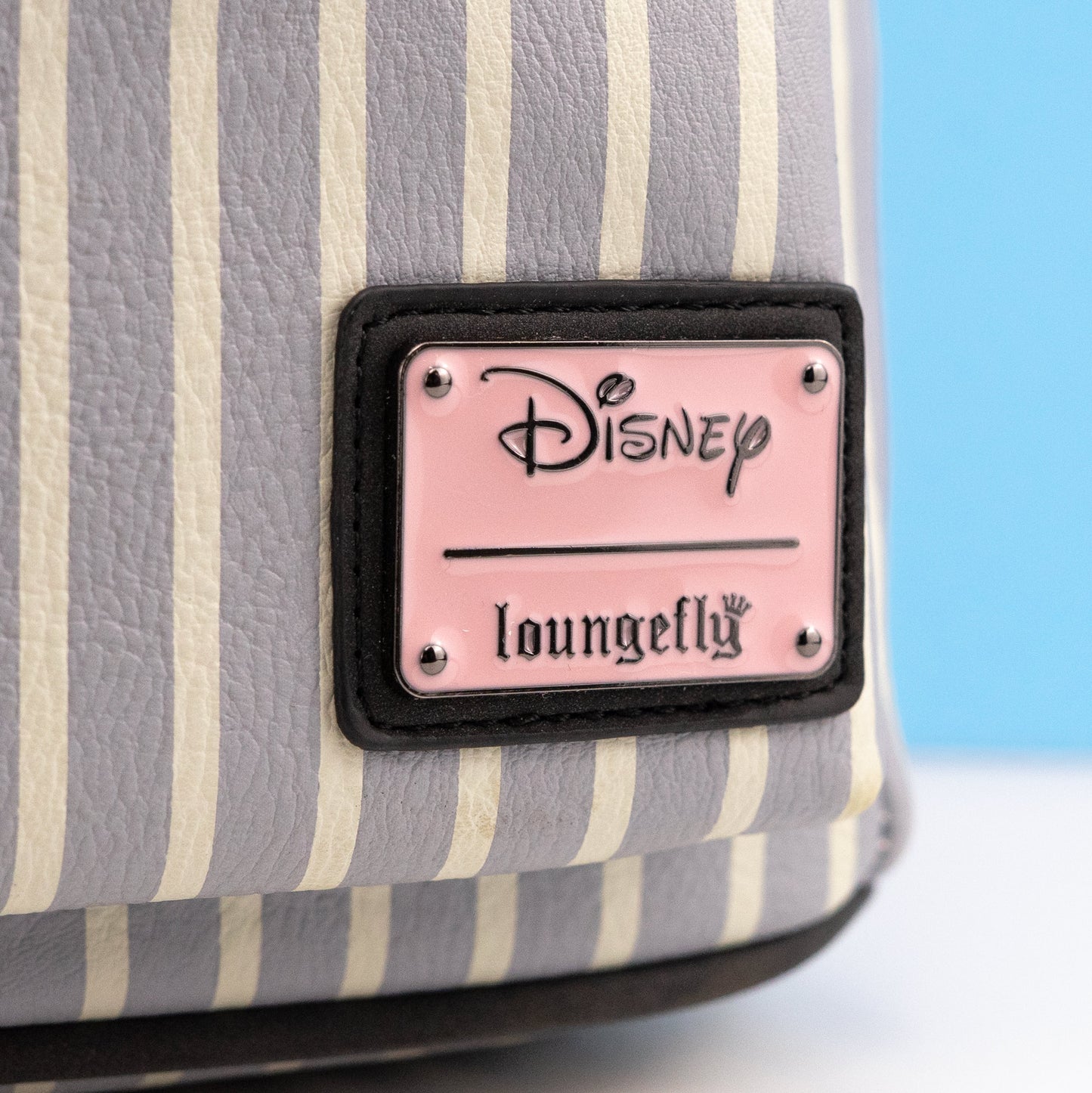 Loungefly x Disney Winnie the Pooh Eeyore Striped Balloon Mini Backpack