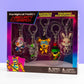 Five Nights at Freddy's: Security Breach Backpack Bag Clips 5-Pack