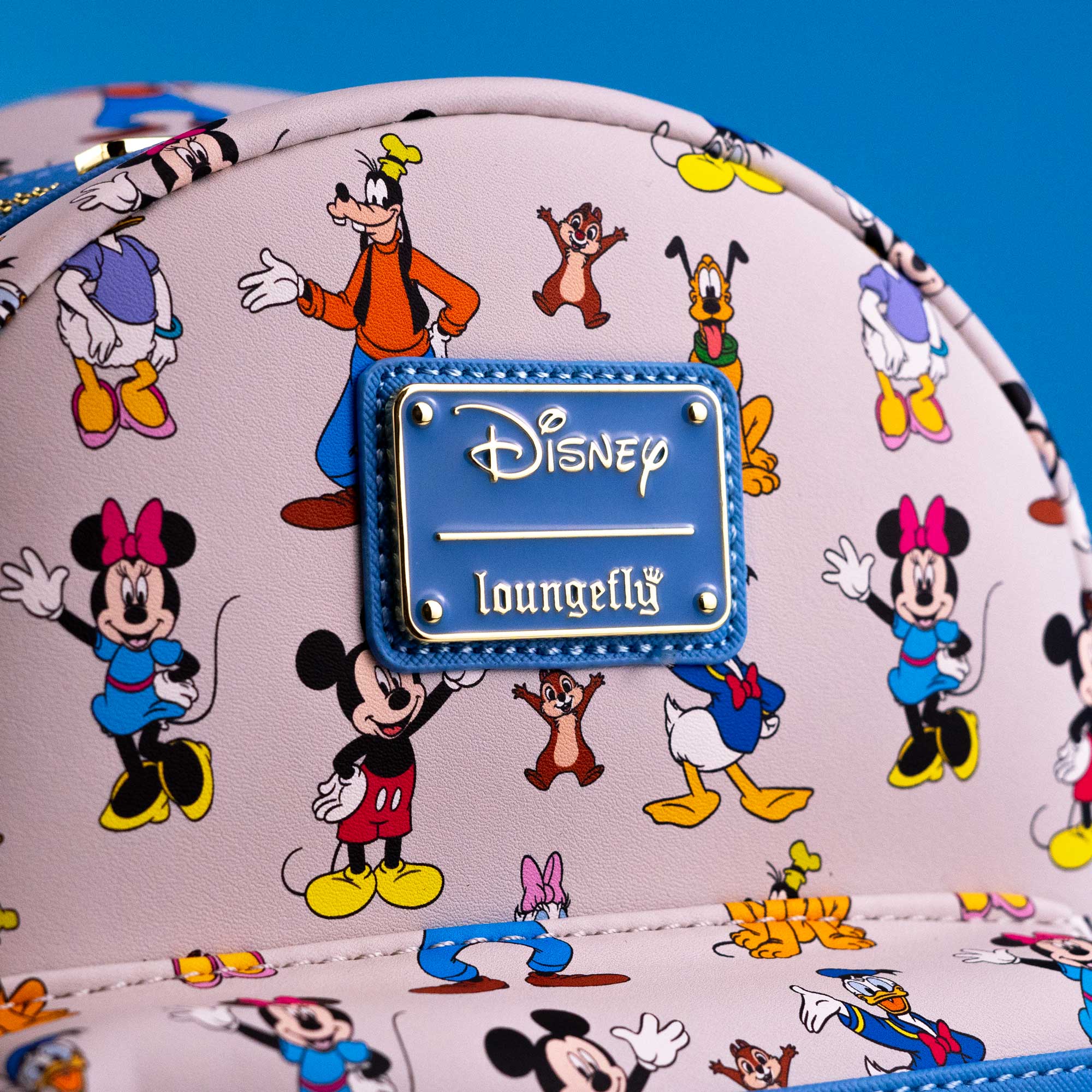 Loungefly x Disney Classic Characters Waving Print Mini Backpack