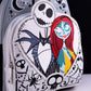 Loungefly x The Nightmare Before Christmas Jack and Sally Heart Sequin Mini Backpack