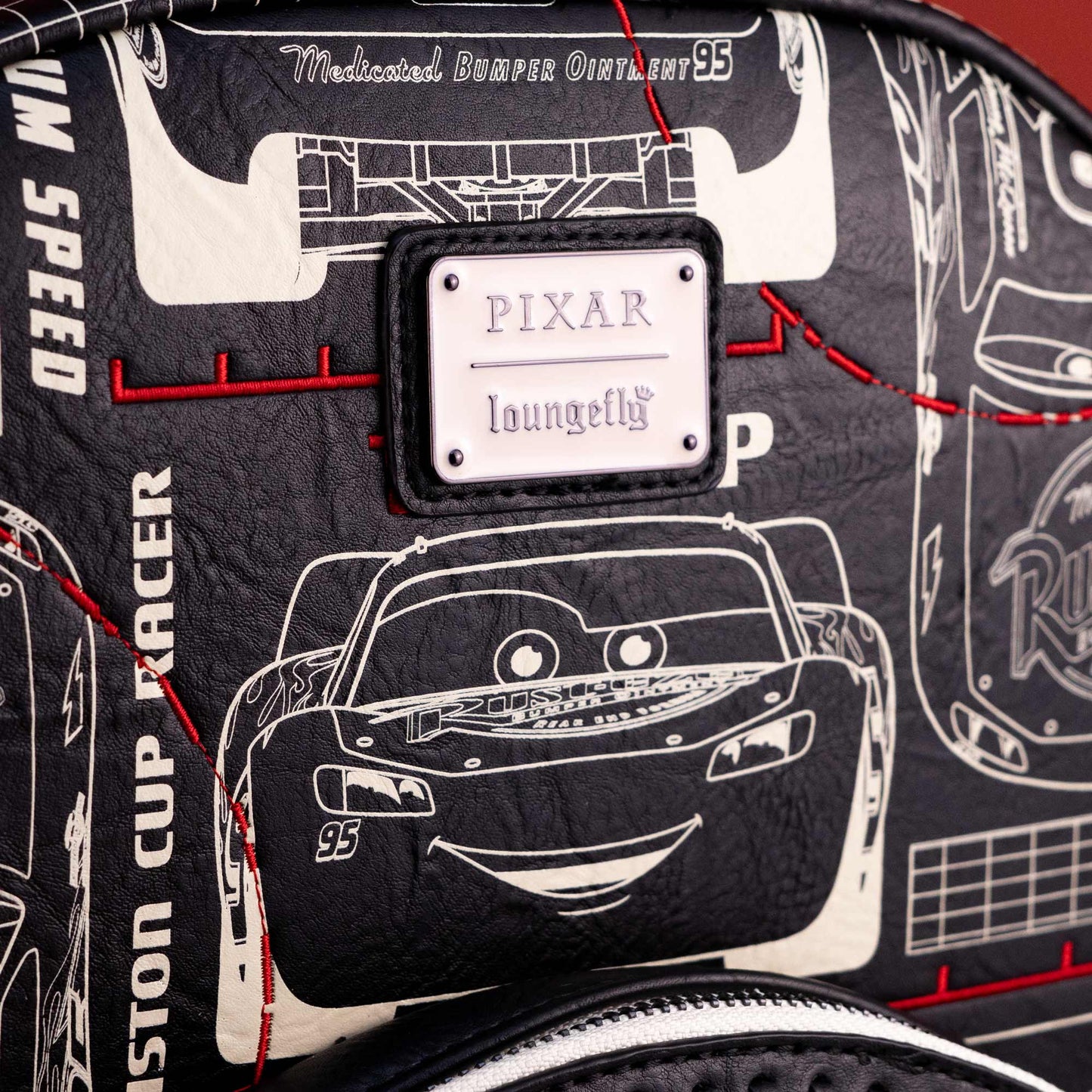 Loungefly x Pixar Cars Full-Size Backpack