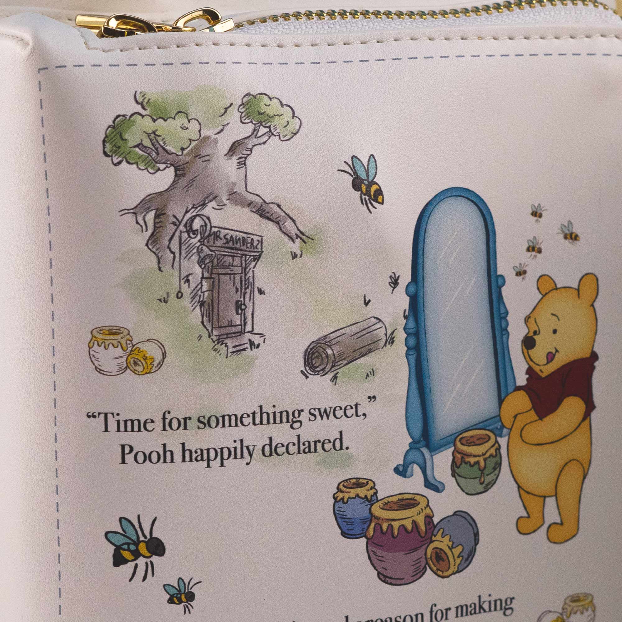 Loungefly x Disney Winnie the Pooh Book Convertible Crossbody Bag