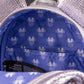 Loungefly x Disney Minnie Mouse Silver Sequin Mini Backpack
