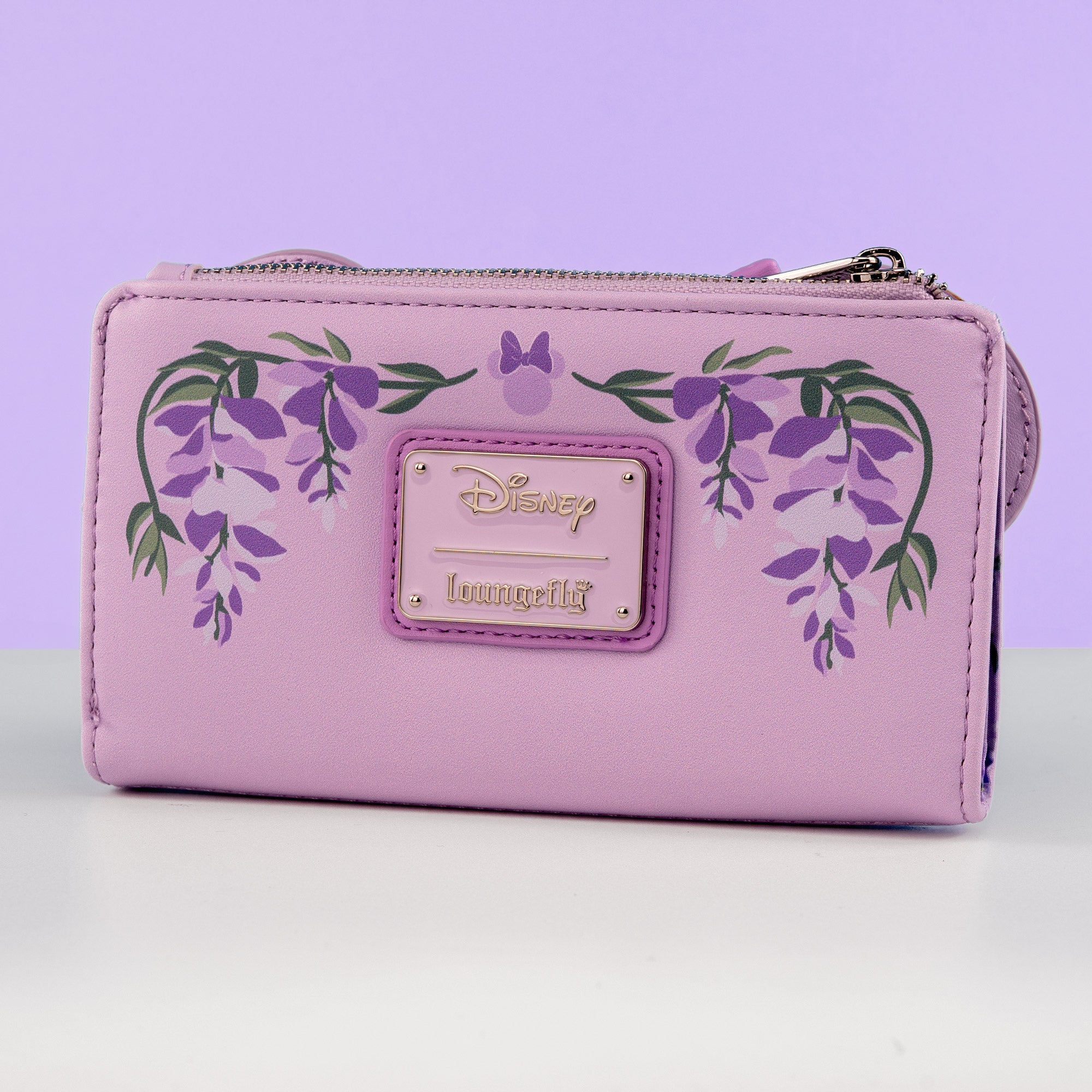 Loungefly x Disney Minnie Mouse Wisteria Floral Scented Wallet