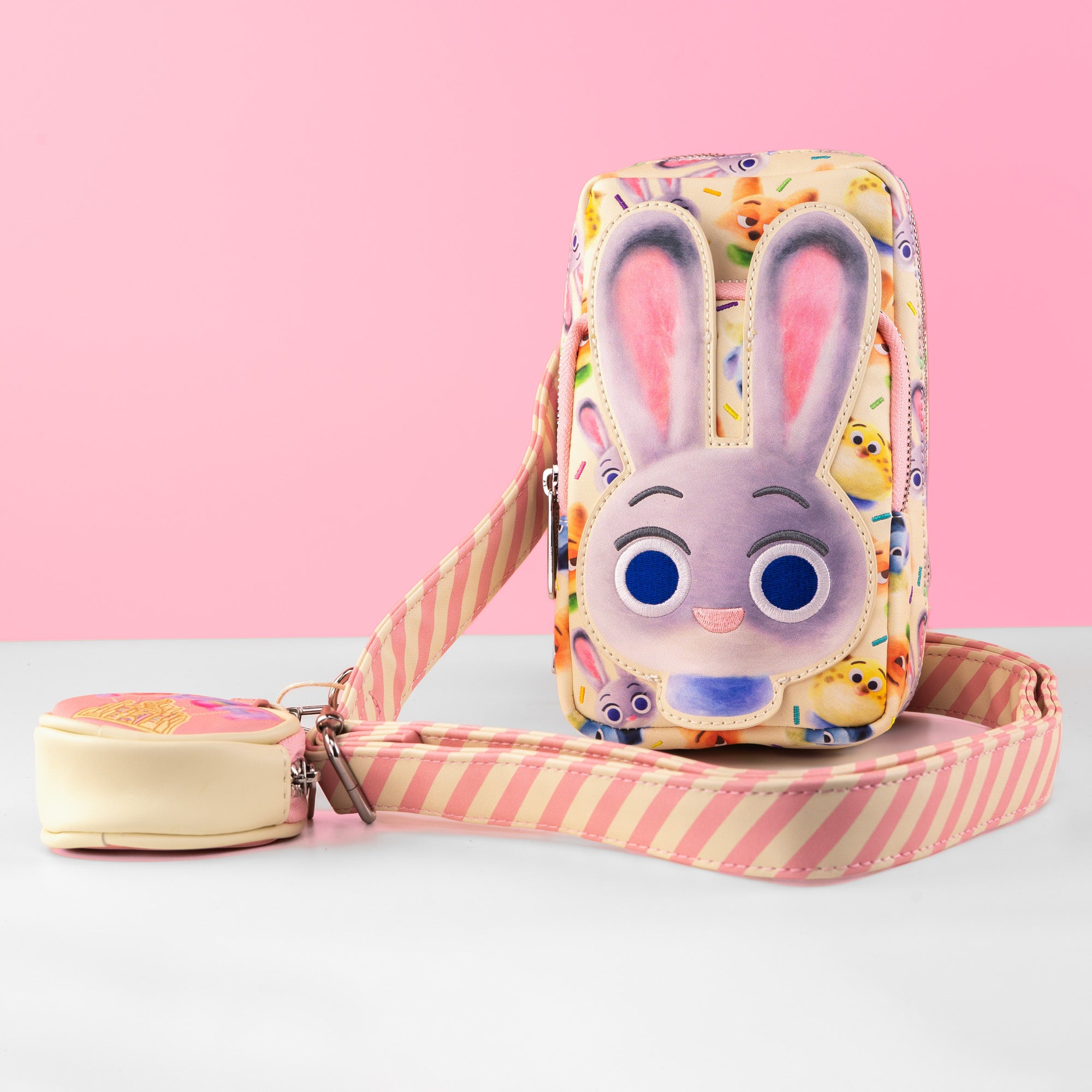 Loungefly x Disney Zootopia 2 Mobile Phone Crossbody Bag With Coin Bag