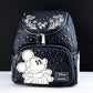 Loungefly x Disney Mickey & Friends Quilted Floral Mini Backpack