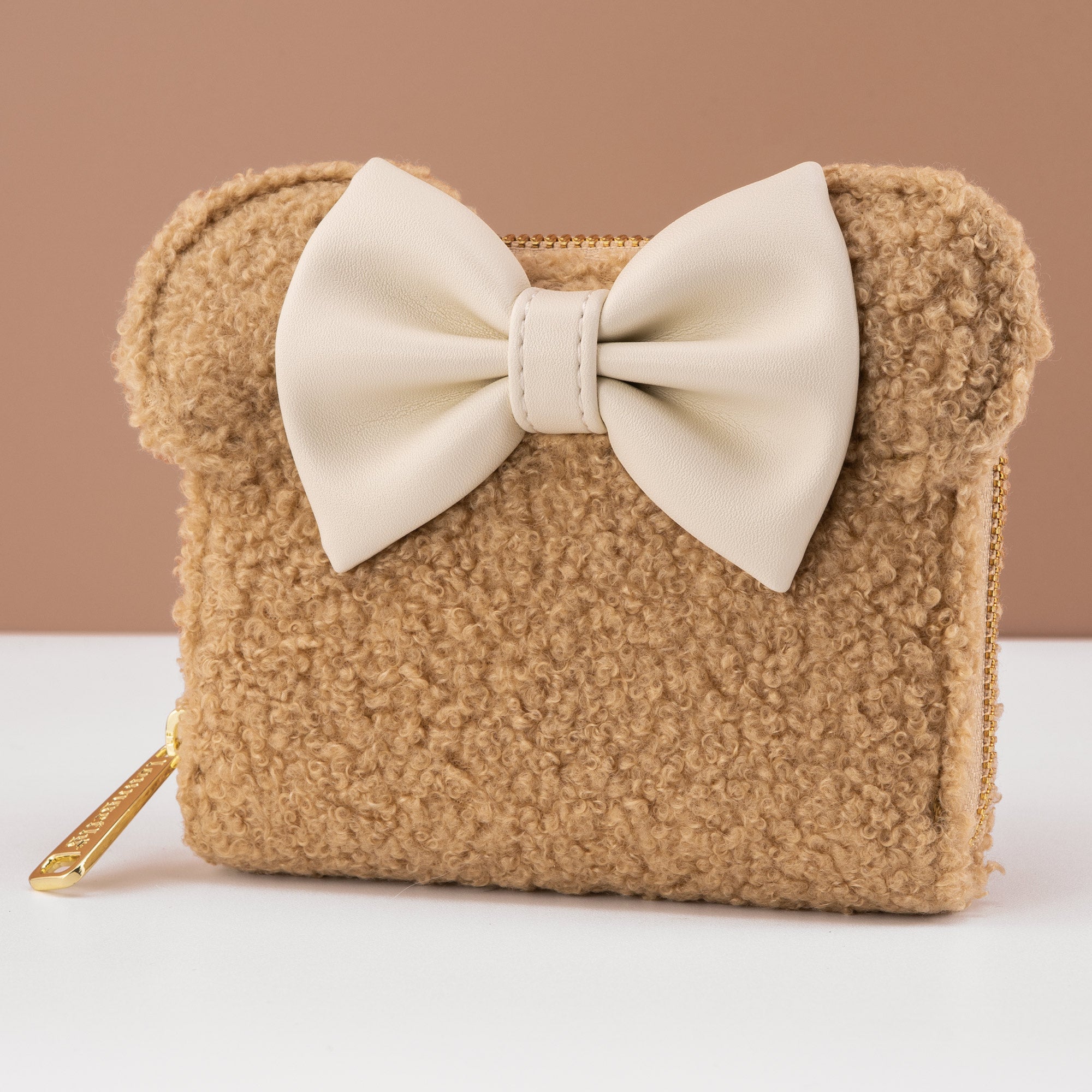 Loungefly x Disney Minnie Mouse Wool Sherpa Cosplay Wallet