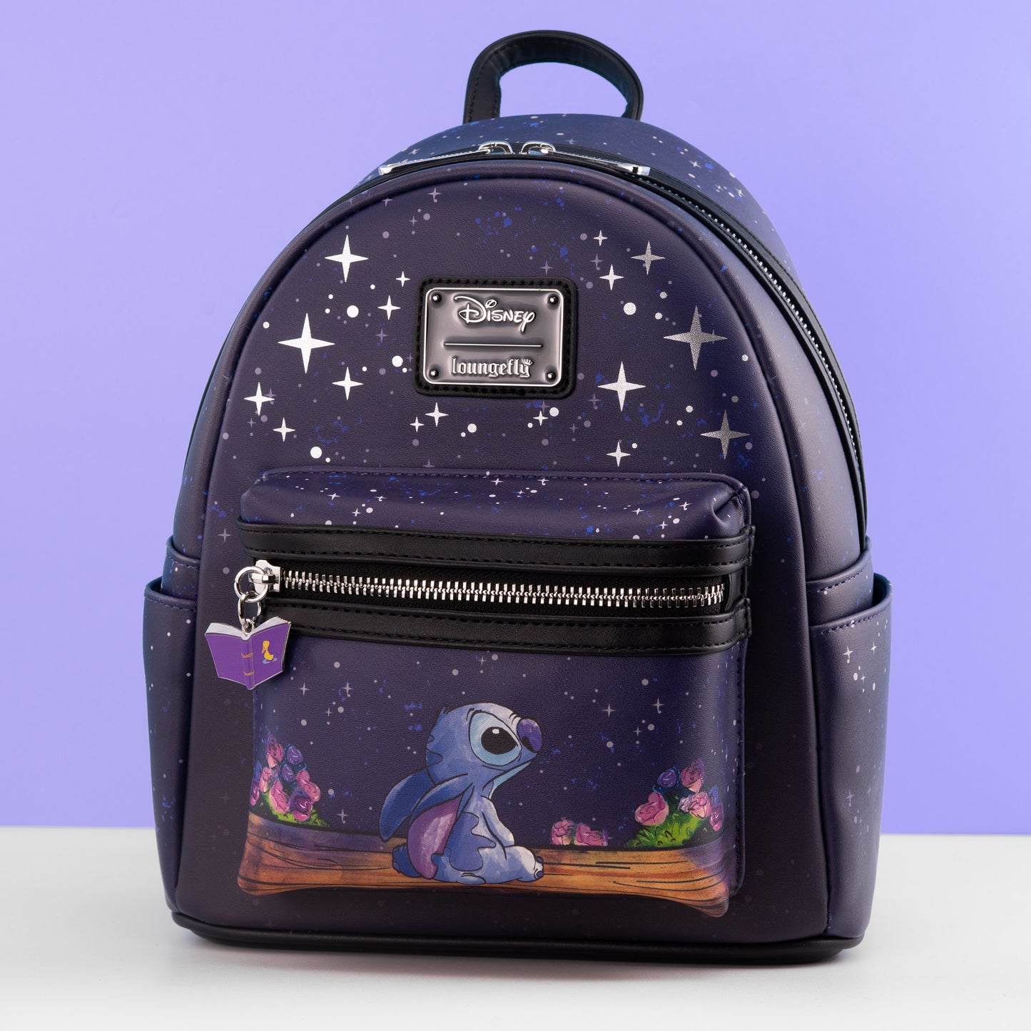 Loungefly x Disney Lilo & Stitch Starry Night Stitch Mini Backpack