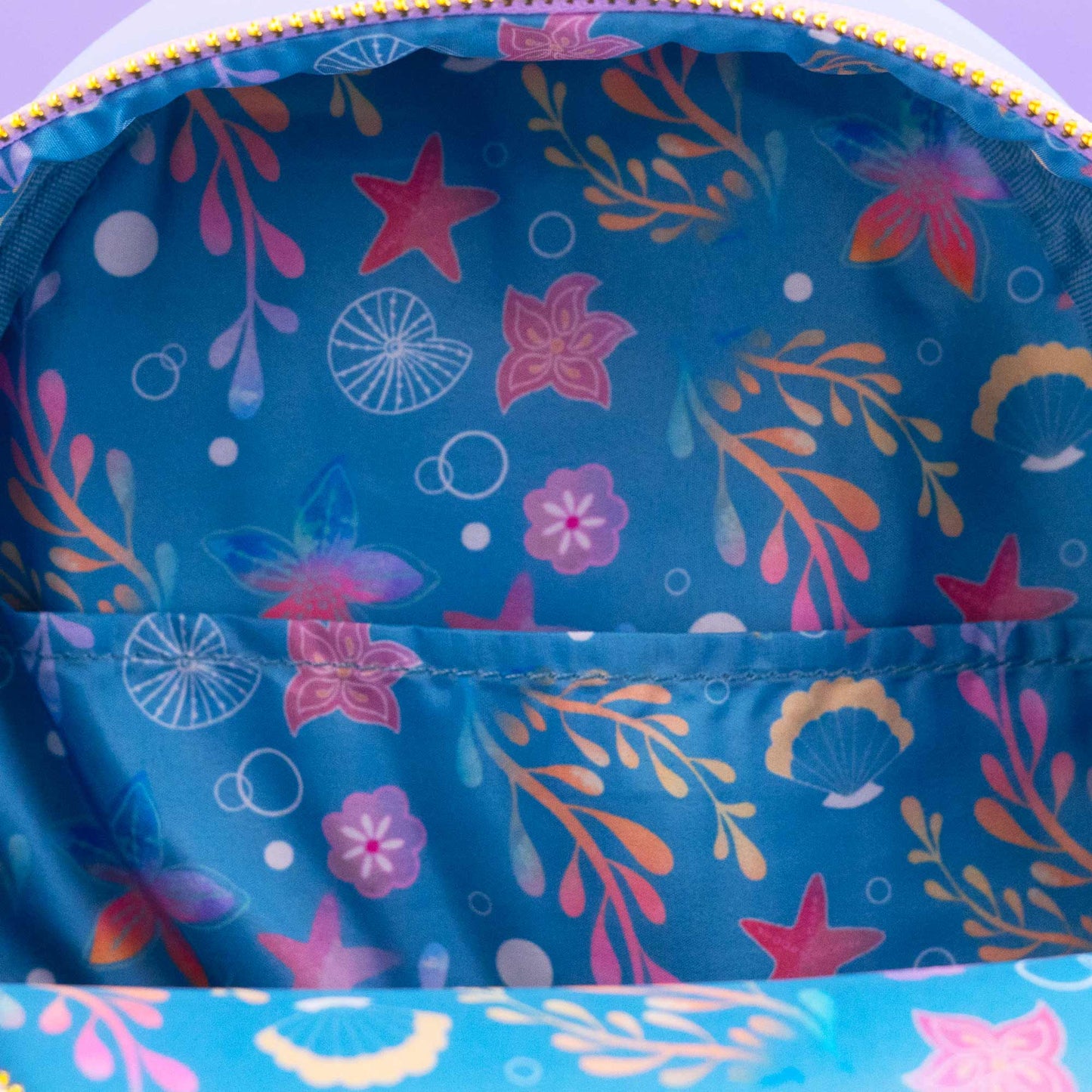 Loungefly x Disney The Little Mermaid Ariel Soft Floral Mini Backpack