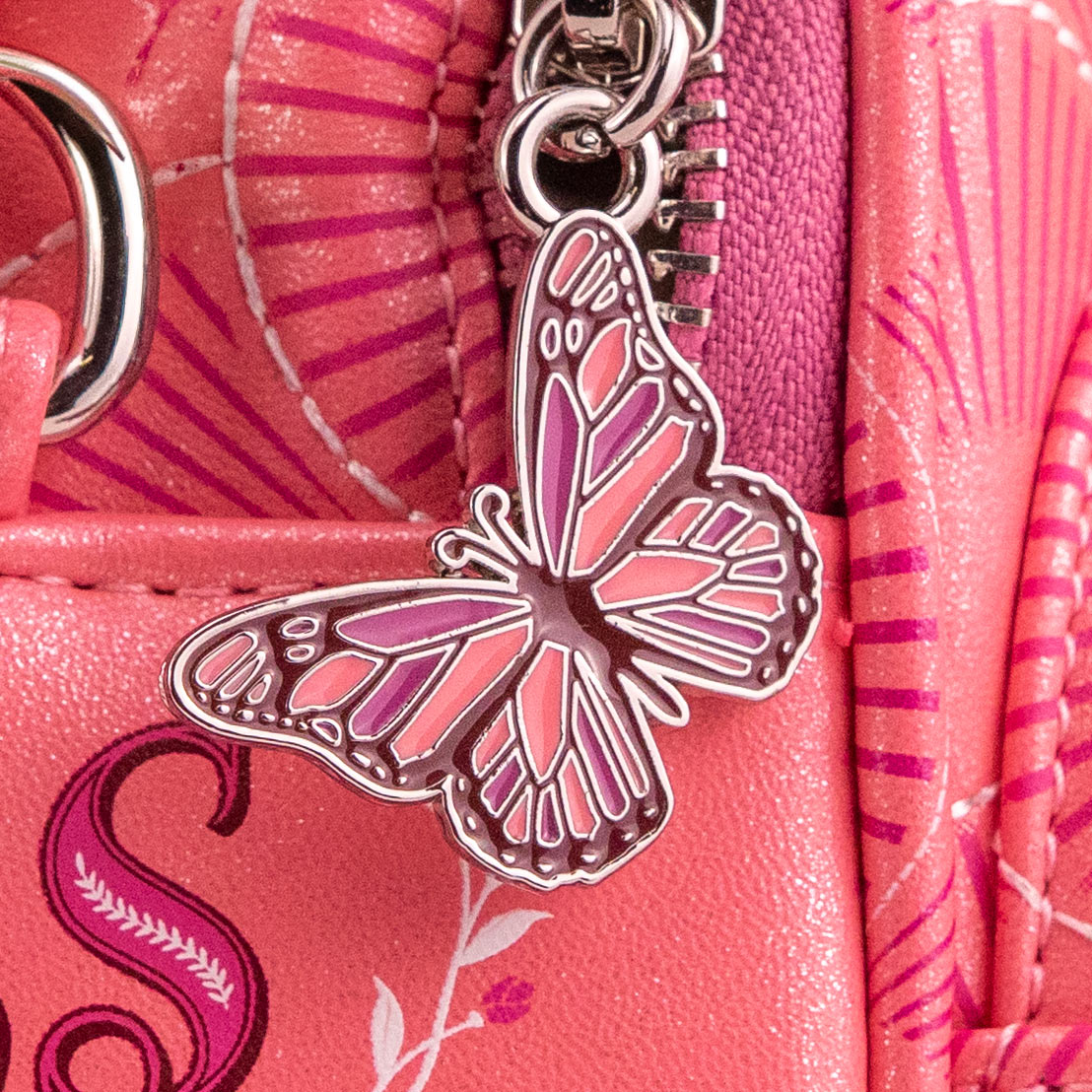 Loungefly x Wicked Glinda Pink Convertible Mini Backpack