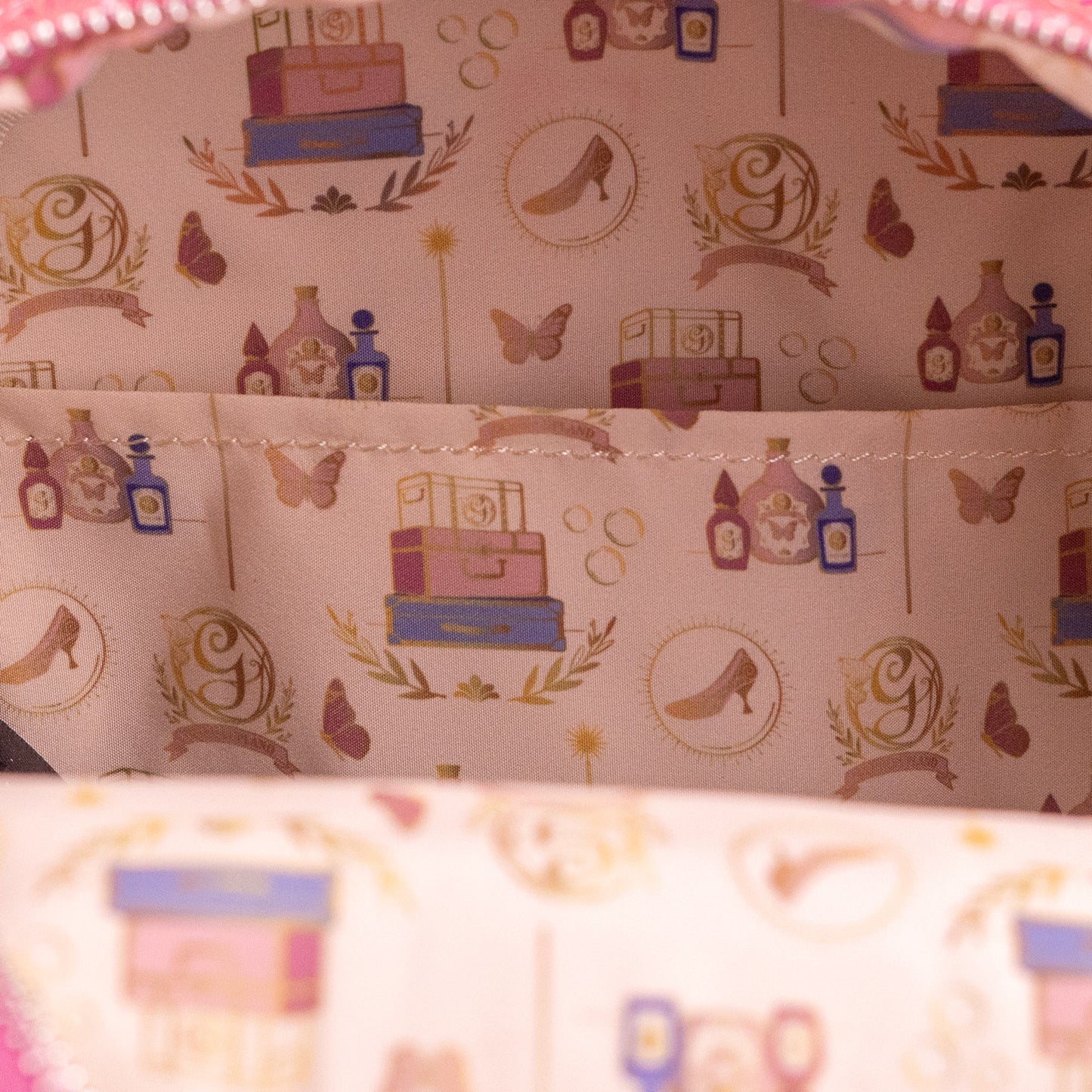 Loungefly x Wicked Glinda Pink Convertible Mini Backpack