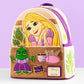 Loungefly x Disney Rapunzel and Pascal Dress Making Mini Backpack