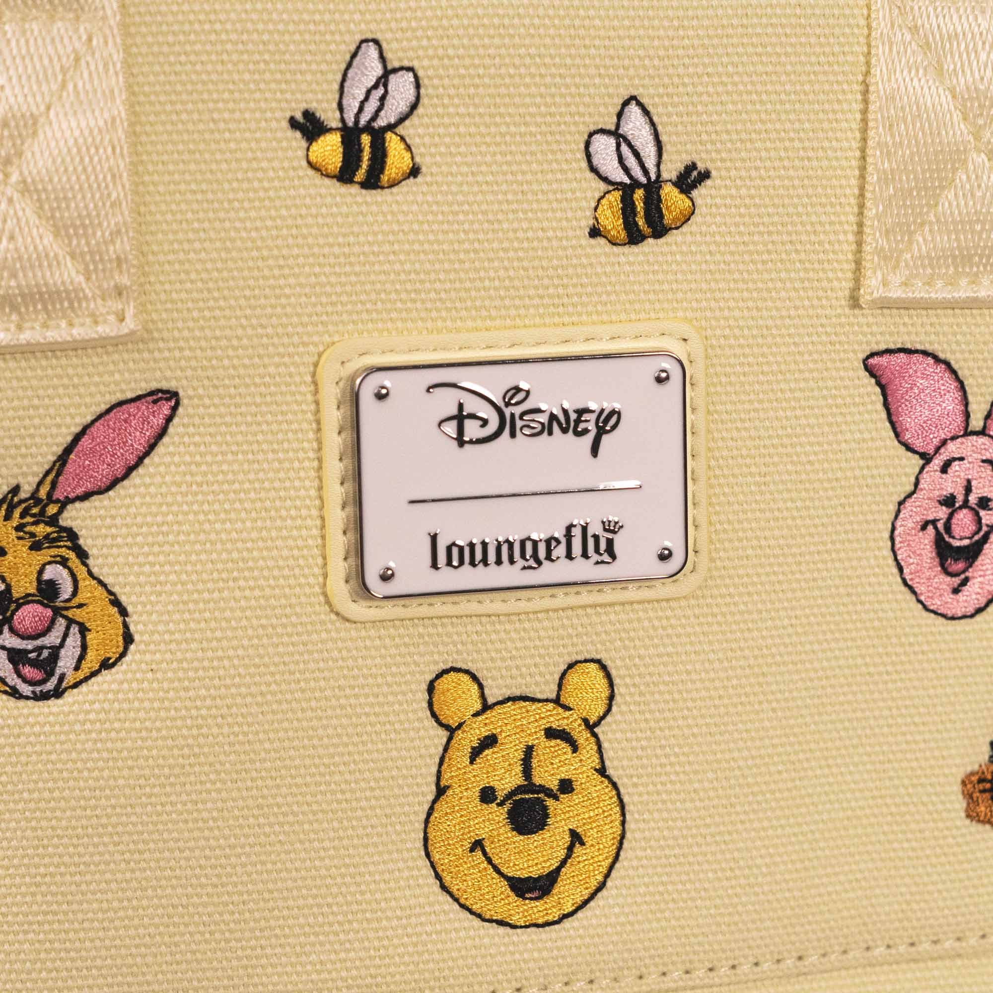 Loungefly x Disney Winnie The Pooh Canvas Icons Mid-Size Backpack