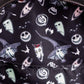 Loungefly x Disney The Nightmare Before Christmas Lock Shock Barrel Triple Pocket Mini Backpack