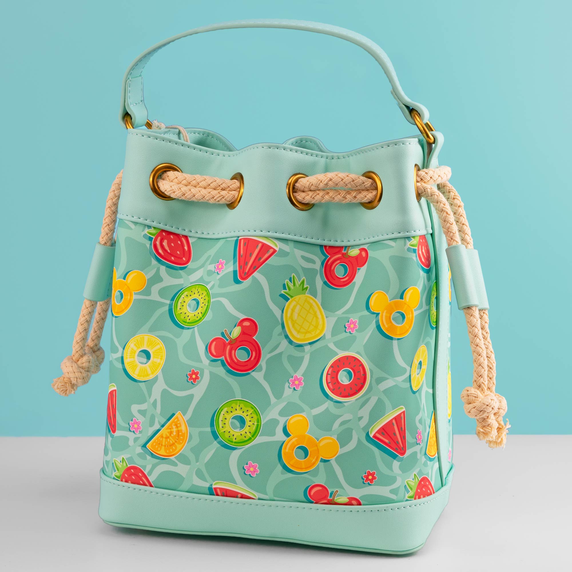 Loungefly x Disney Mickey Mouse Beach Fun Bucket Crossbody Bag