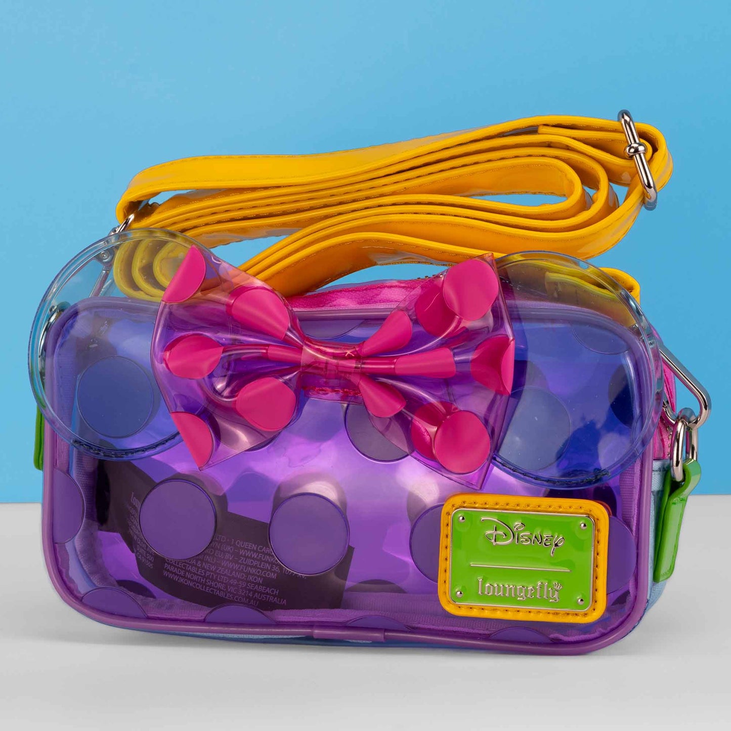 Loungefly x Disney Minnie Mouse Jelly Polkadot Sling Bag