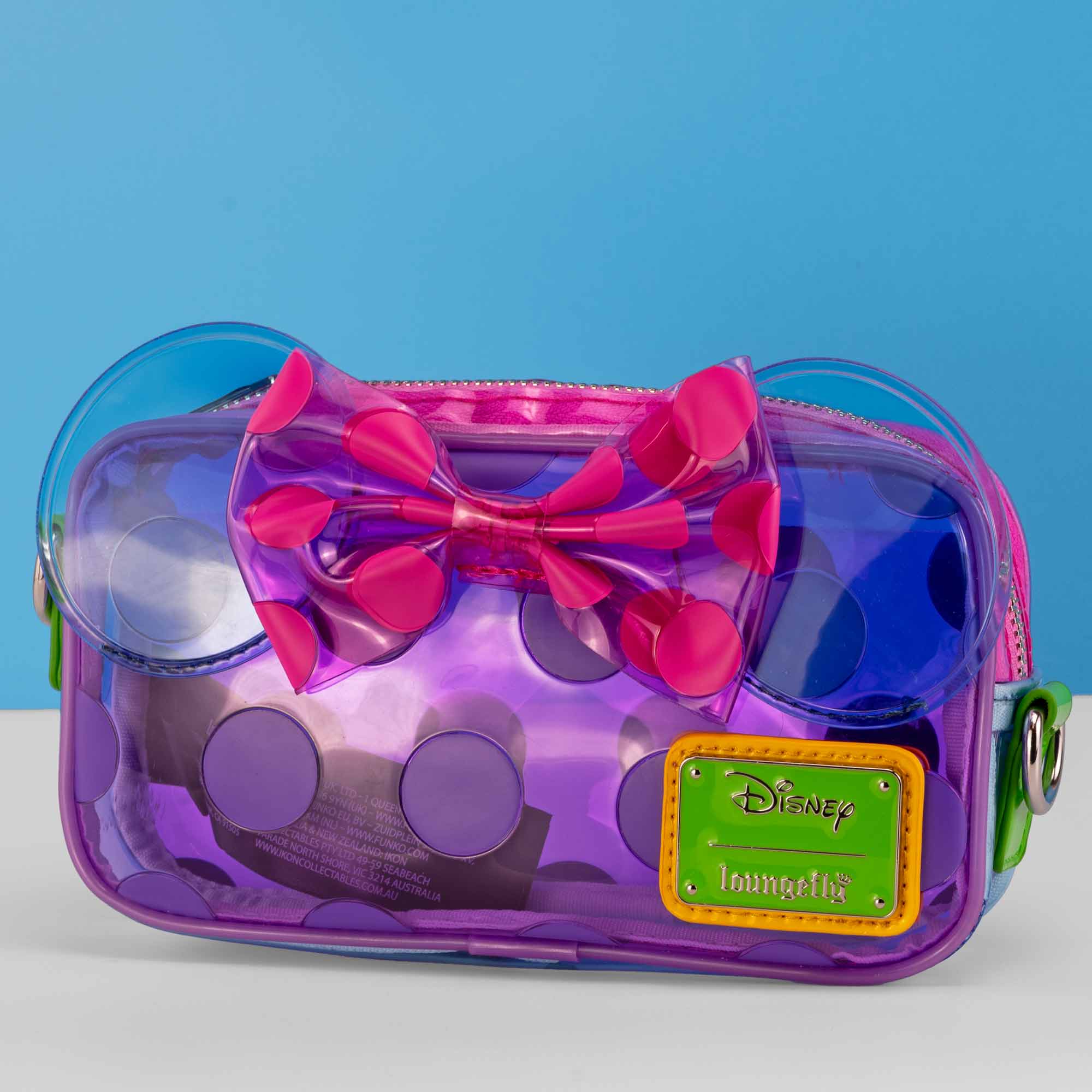 Loungefly x Disney Minnie Mouse Jelly Polkadot Sling Bag