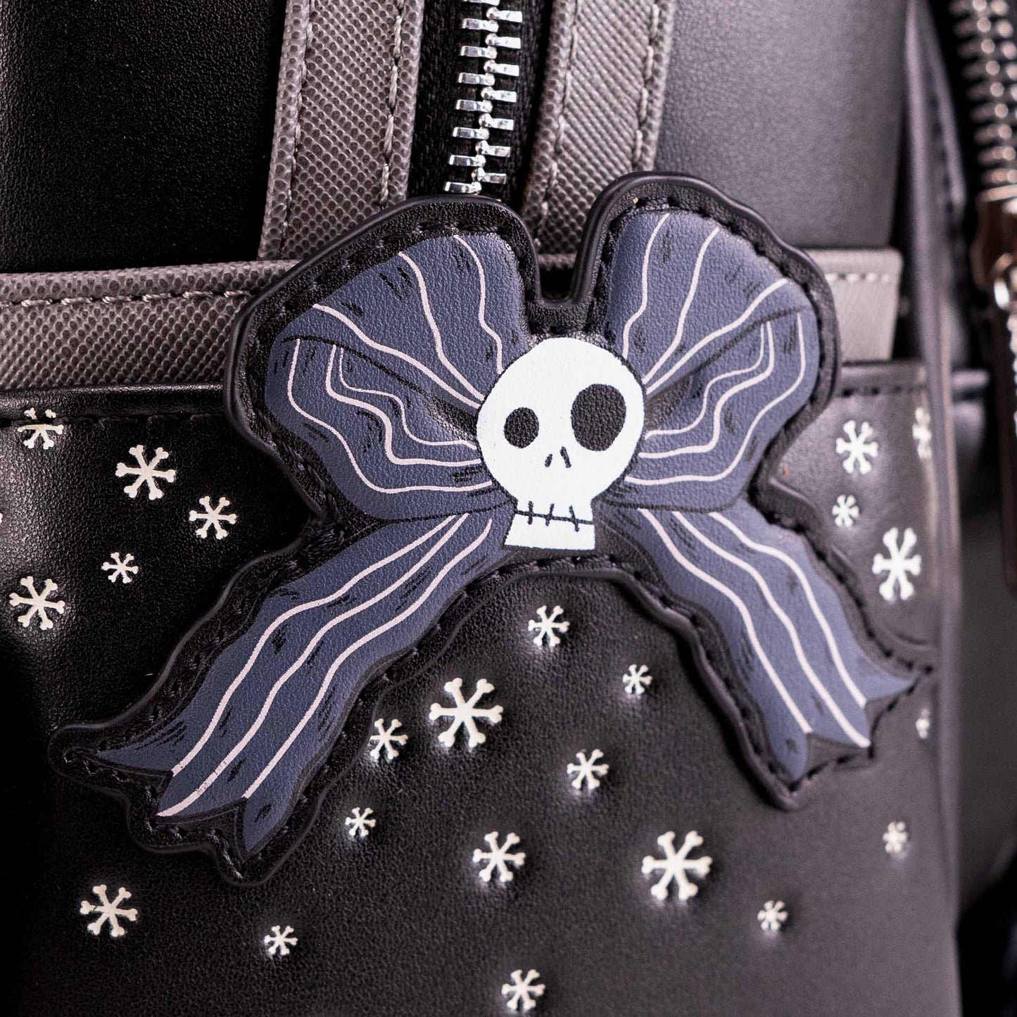 Loungefly x Disney The Nightmare Before Christmas Jack and Sally Snow Globe Mini Backpack