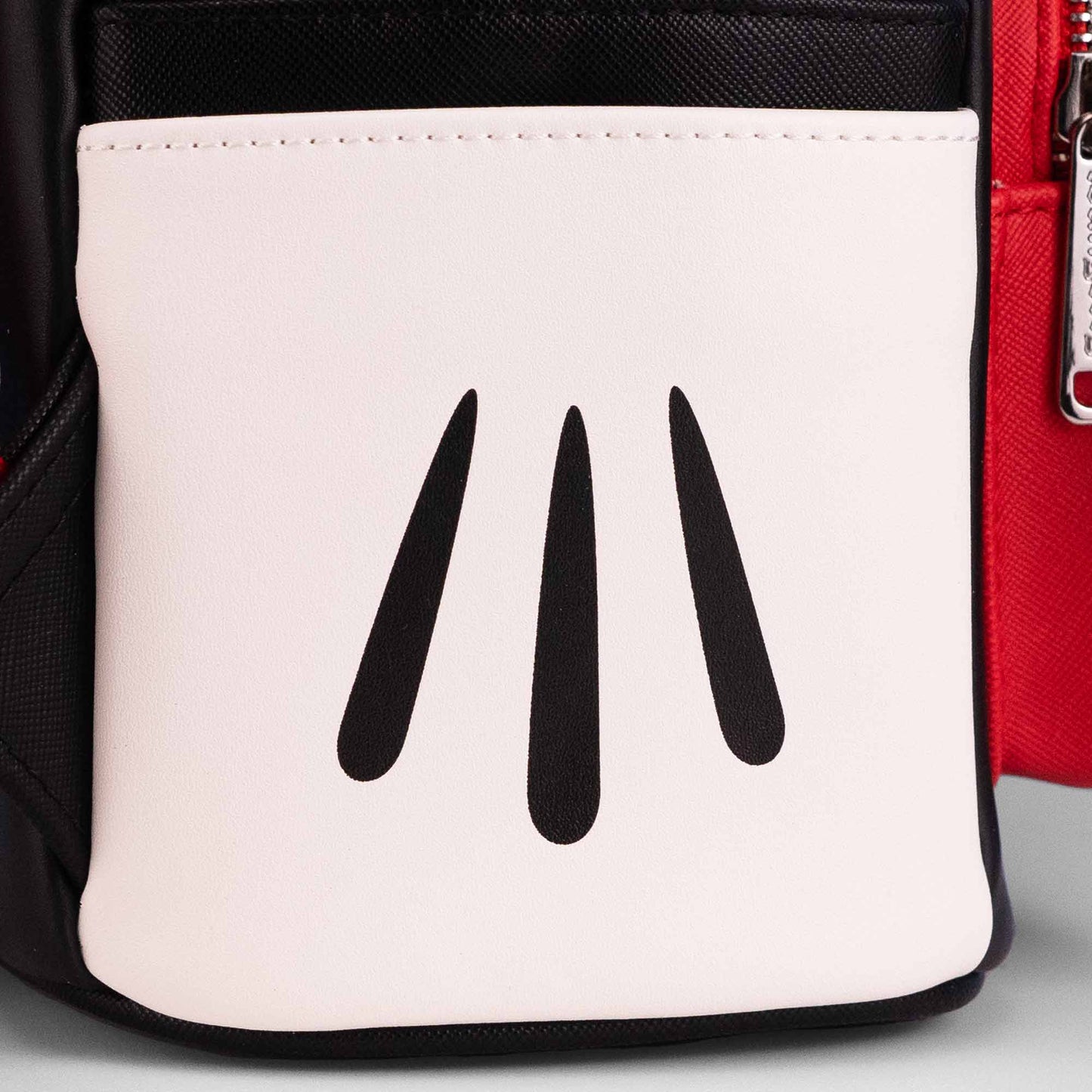 Loungefly x Disney Mickey Mouse Full Outfit Cosplay Mini Backpack