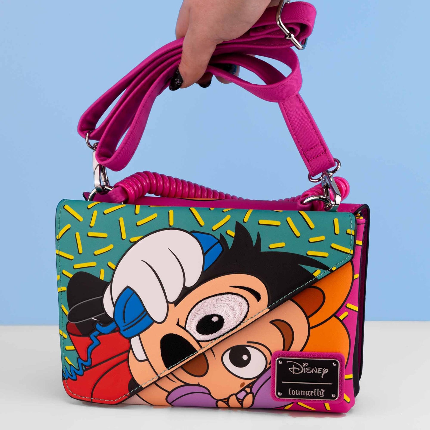 Loungefly x Disney Goofy Movie Max & Roxanne Split Crossbody