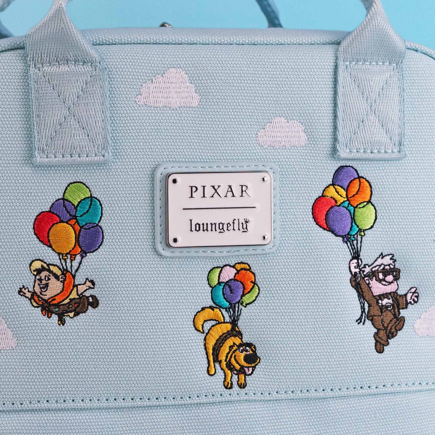 Loungefly x Disney Pixar Up Canvas Icons Mid-Size Backpack