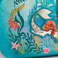Loungefly x Disney Ariel Floral Kisslock Mini Backpack