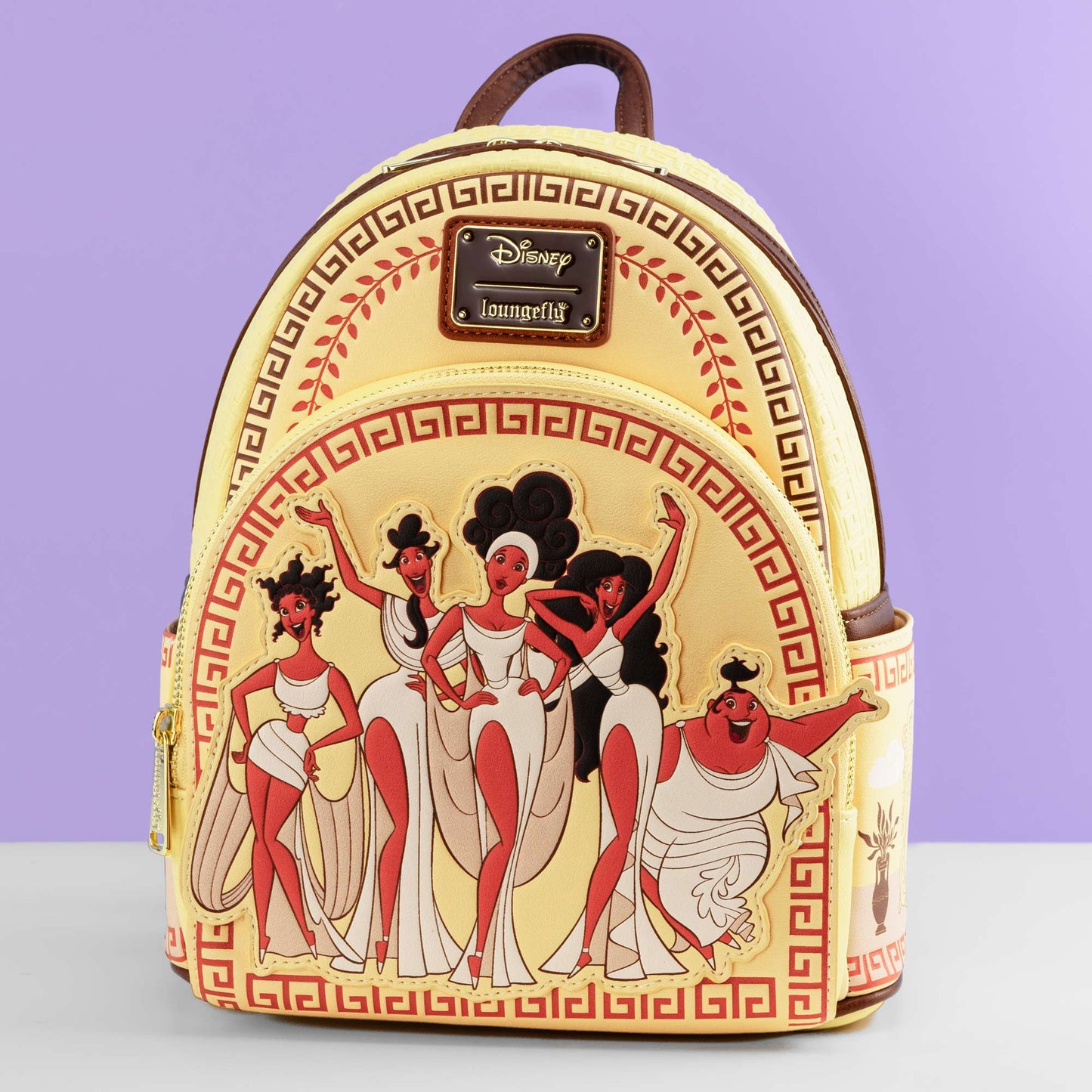 Loungefly x Disney Hercules Muses Embossed Mini Backpack