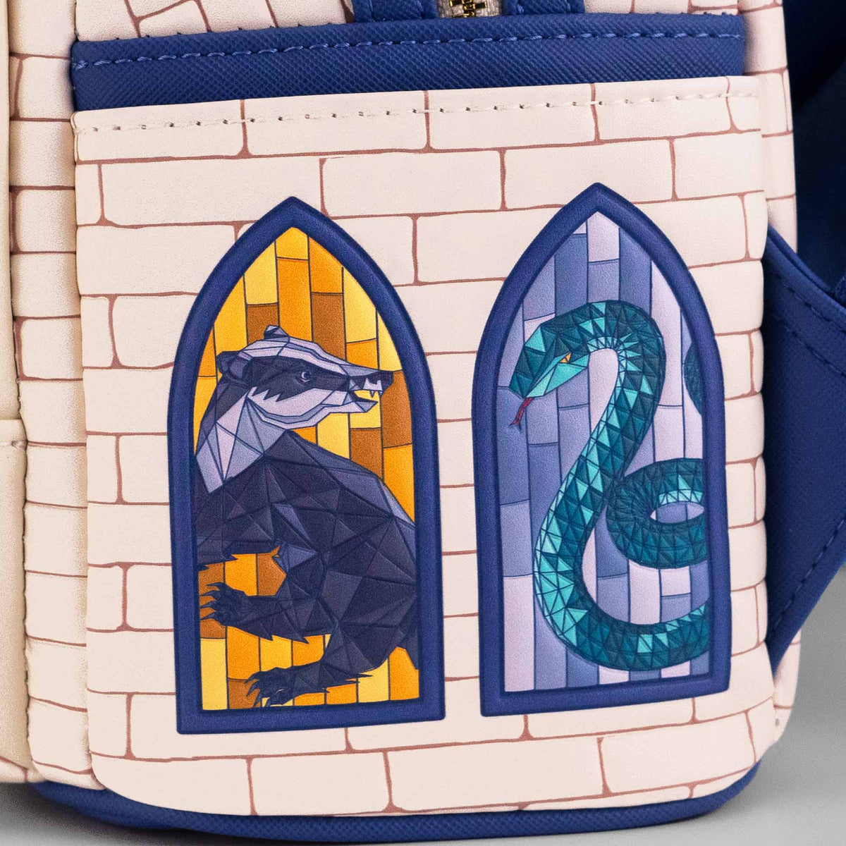 Loungefly x Harry Potter Hogwarts Stained Glass Mini Backpack