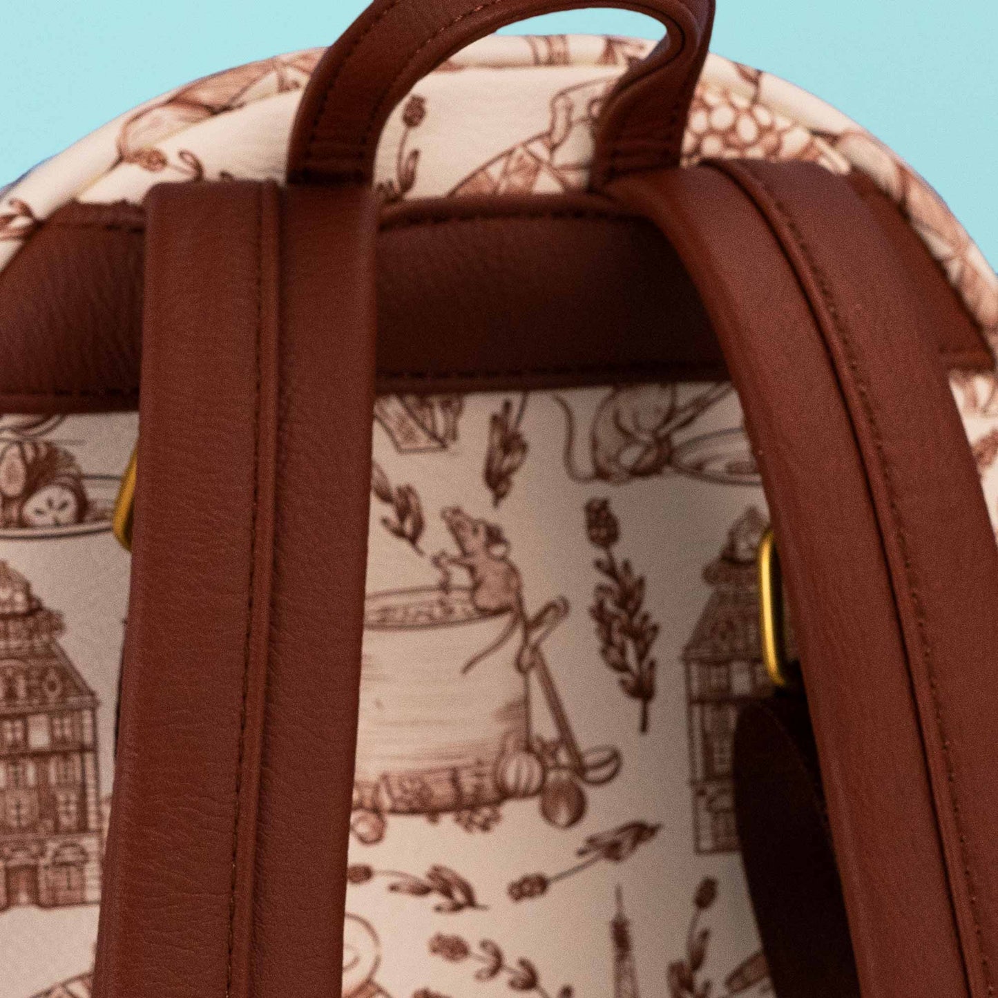 Loungefly x Disney Ratatouille Remy Sketches Mini Backpack