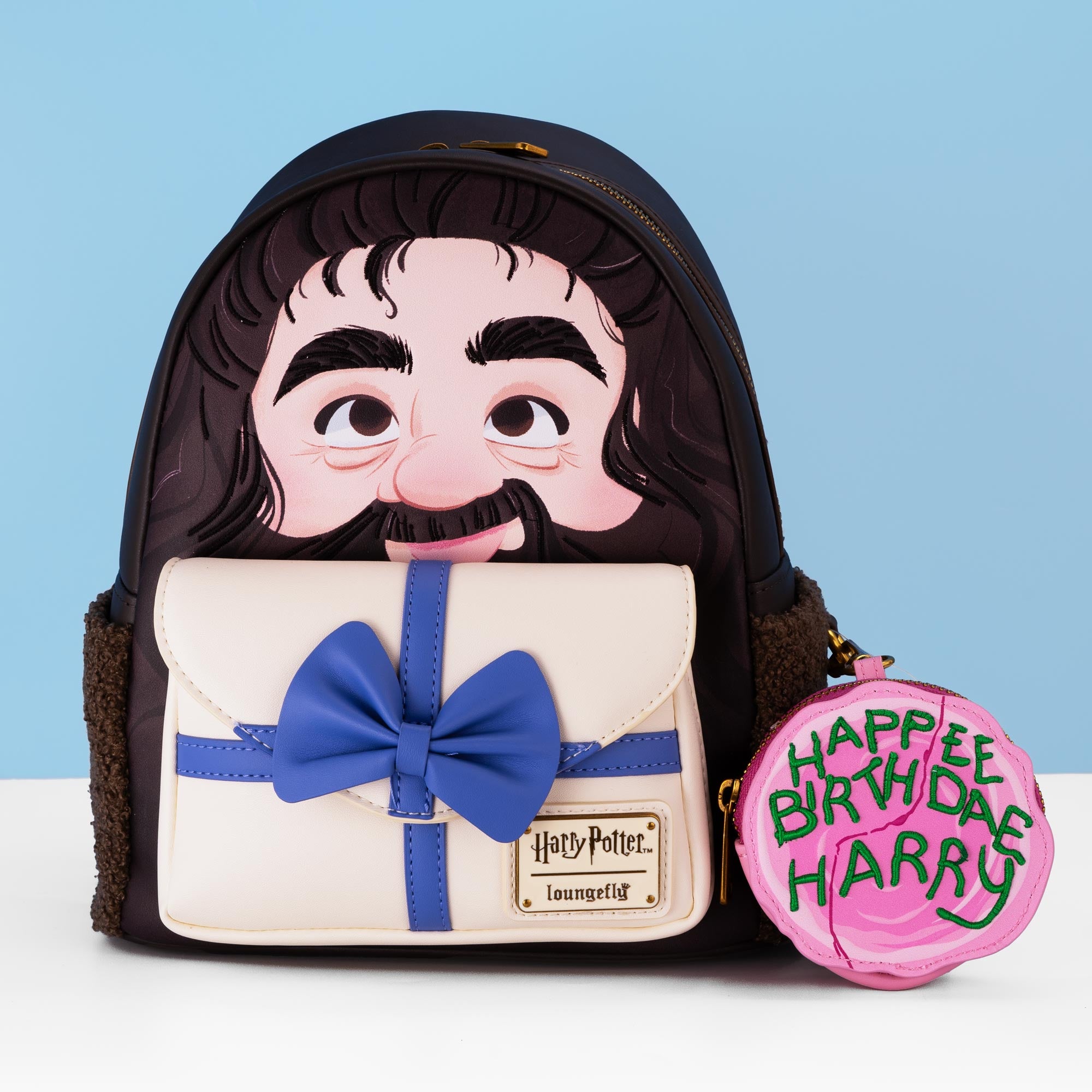 Loungefly x Harry Potter Hagrid Birthday Cake Mini Backpack With Coin Bag