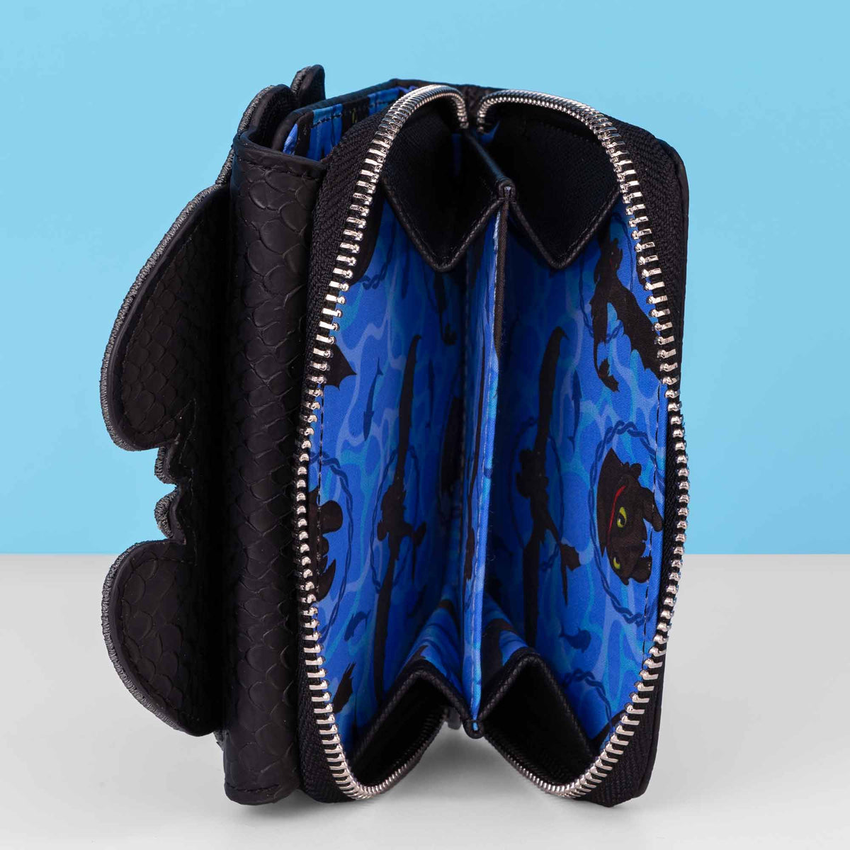 Loungefly x How to Train Your Dragon Toothless with Fish Wallet
