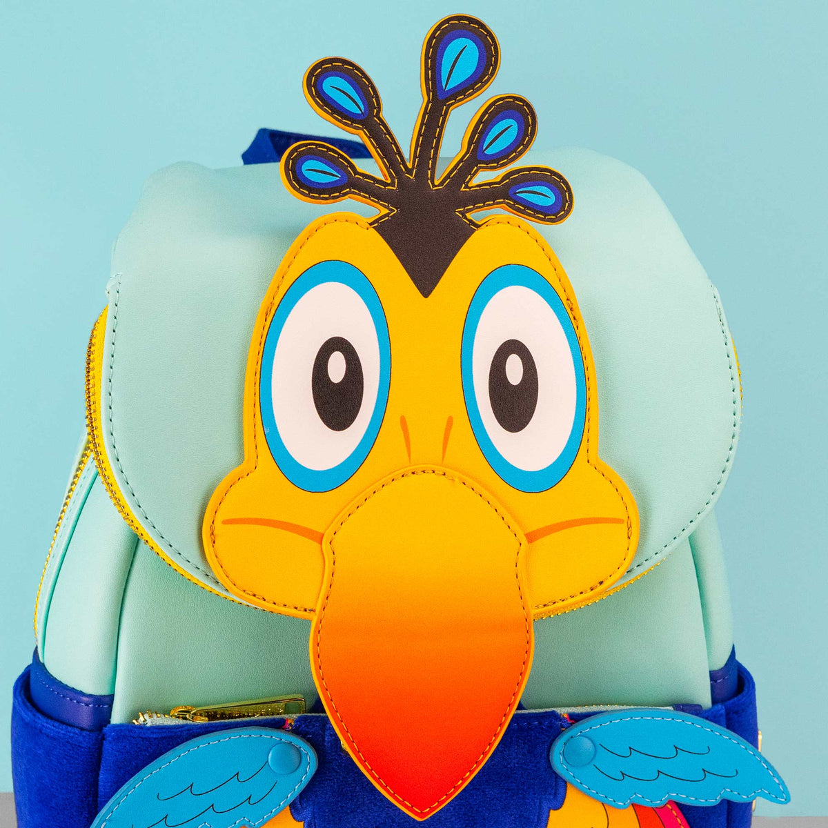 Loungefly x Disney Pixar Up Kevin Cosplay Mini Backpack with Coin Purse