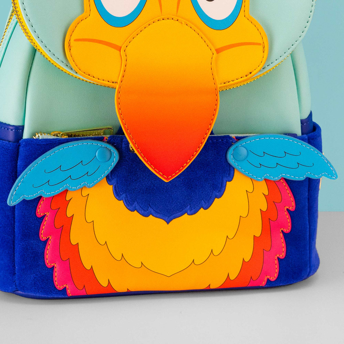 Loungefly x Disney Pixar Up Kevin Cosplay Mini Backpack with Coin Purse