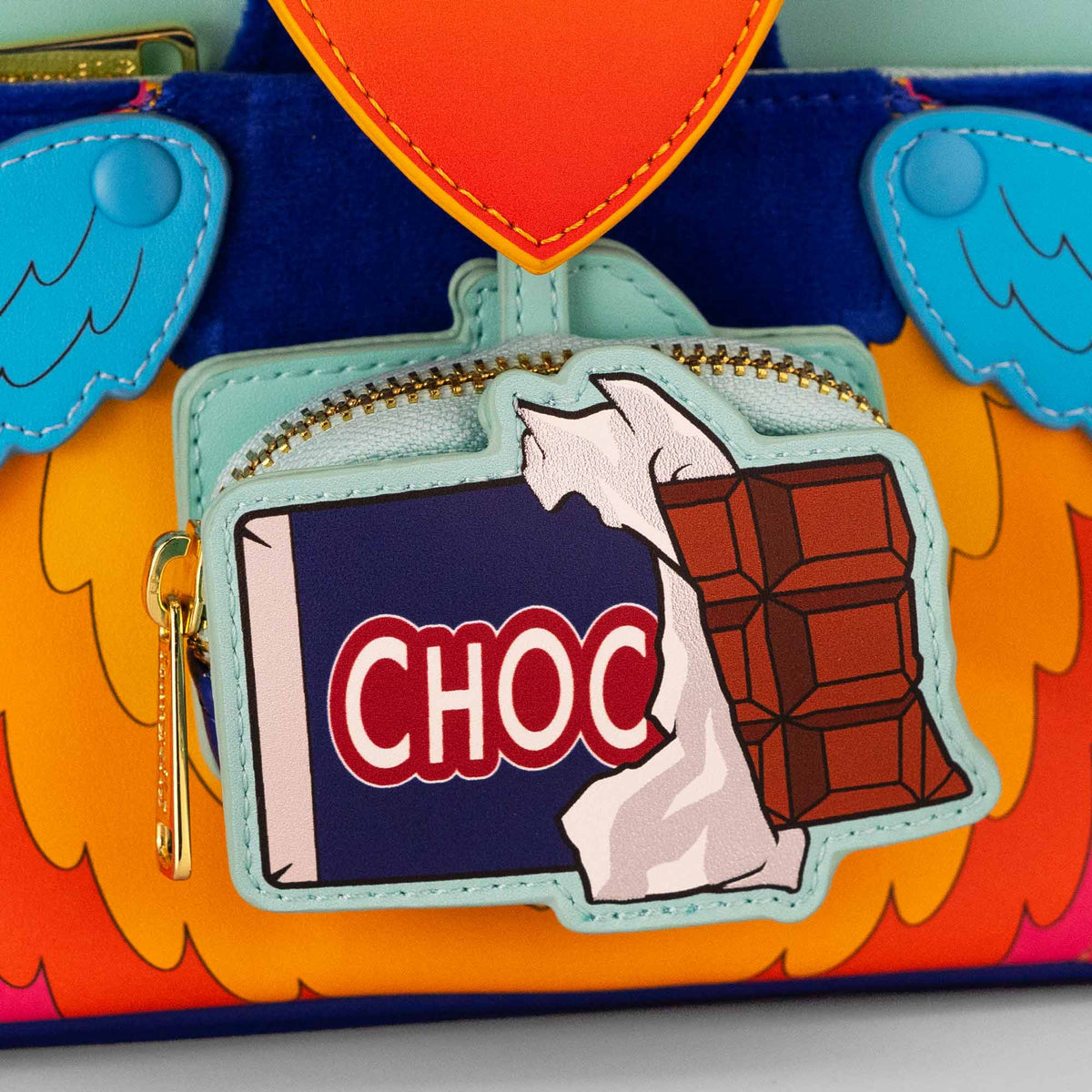 Loungefly x Disney Pixar Up Kevin Cosplay Mini Backpack with Coin Purse